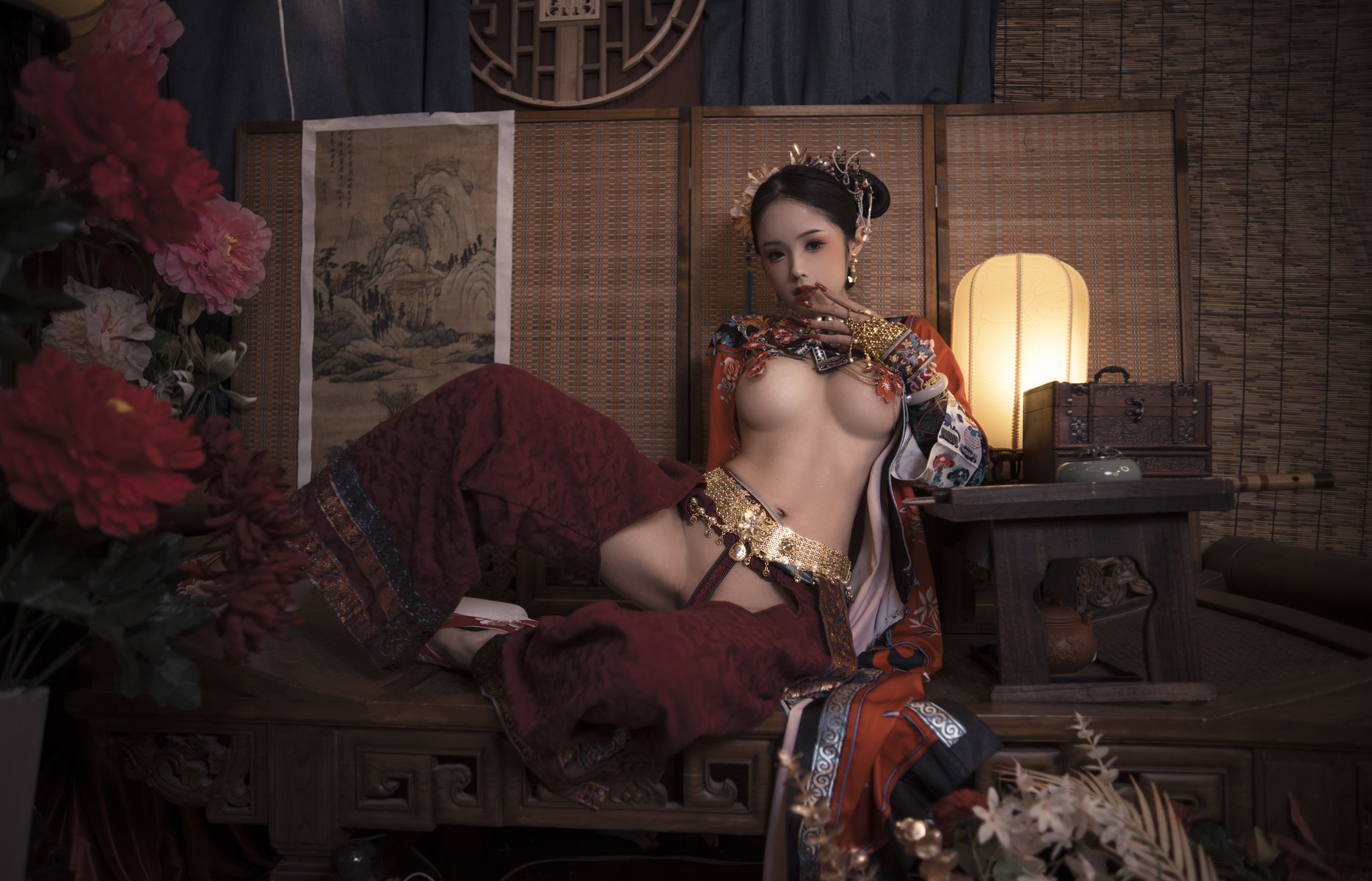 Cosplay-钛合金大粑粑-满清服饰-04-08