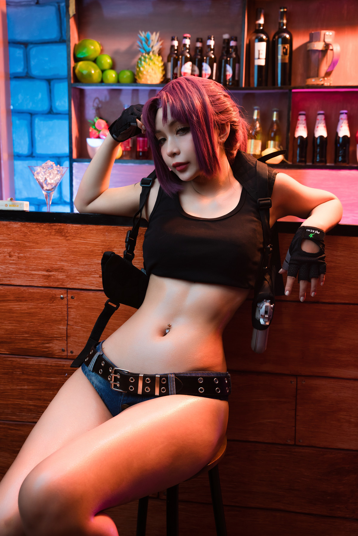 Cosplay-UmekoJ-Revy-Black-Lagoon-08-18