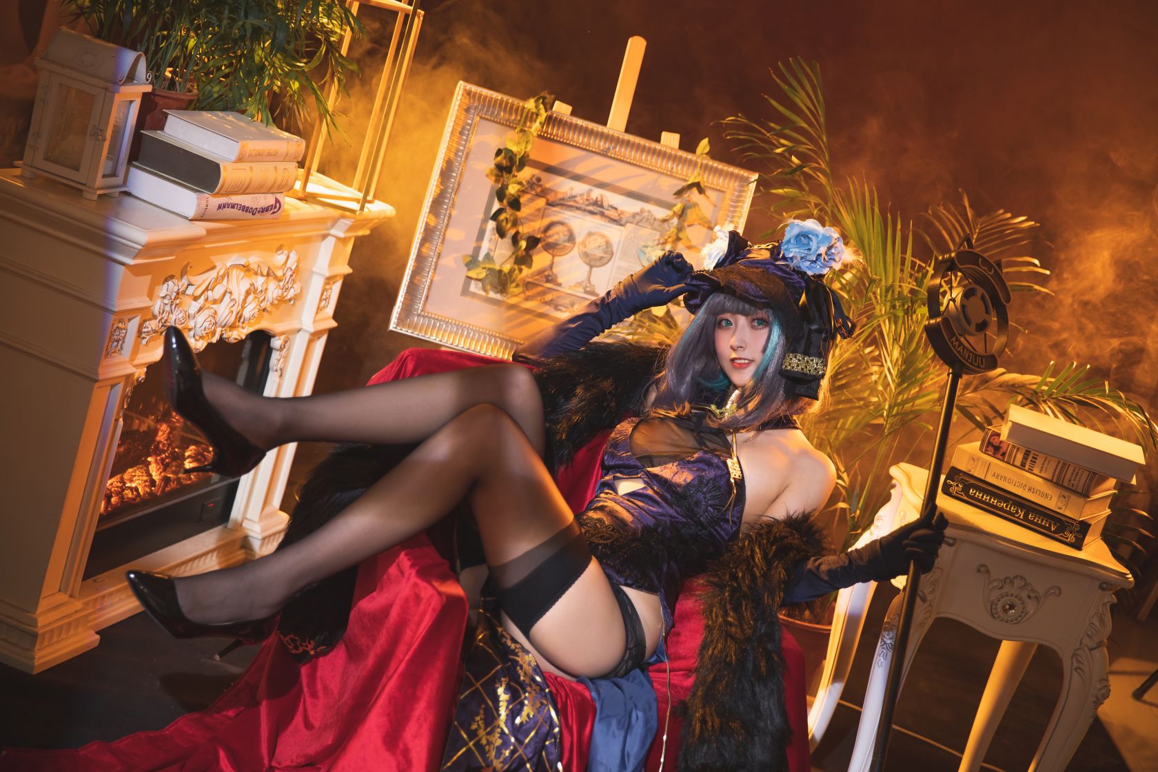 Luisa-零纱---柴郡旗袍-07-29