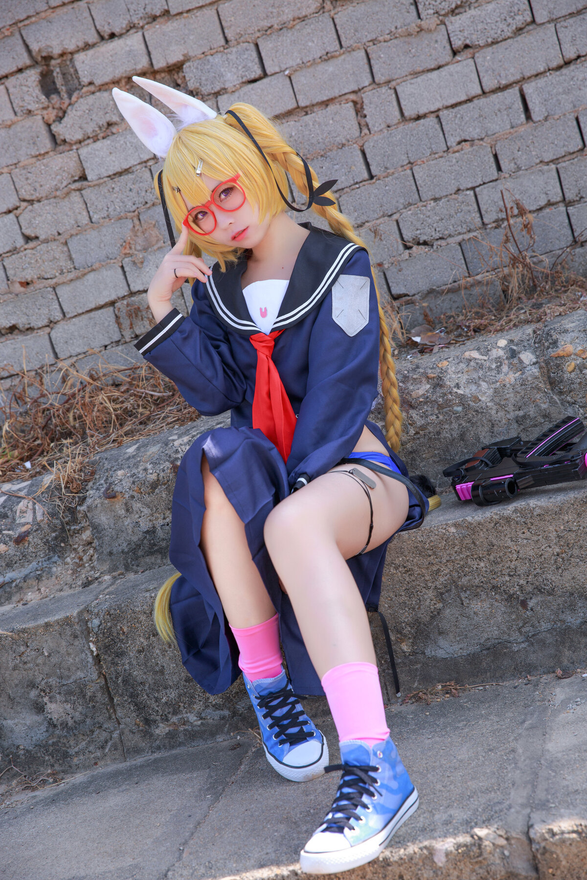 G44不會受傷-旋风校服-SR-3MP-Girls-Frontline-01-02