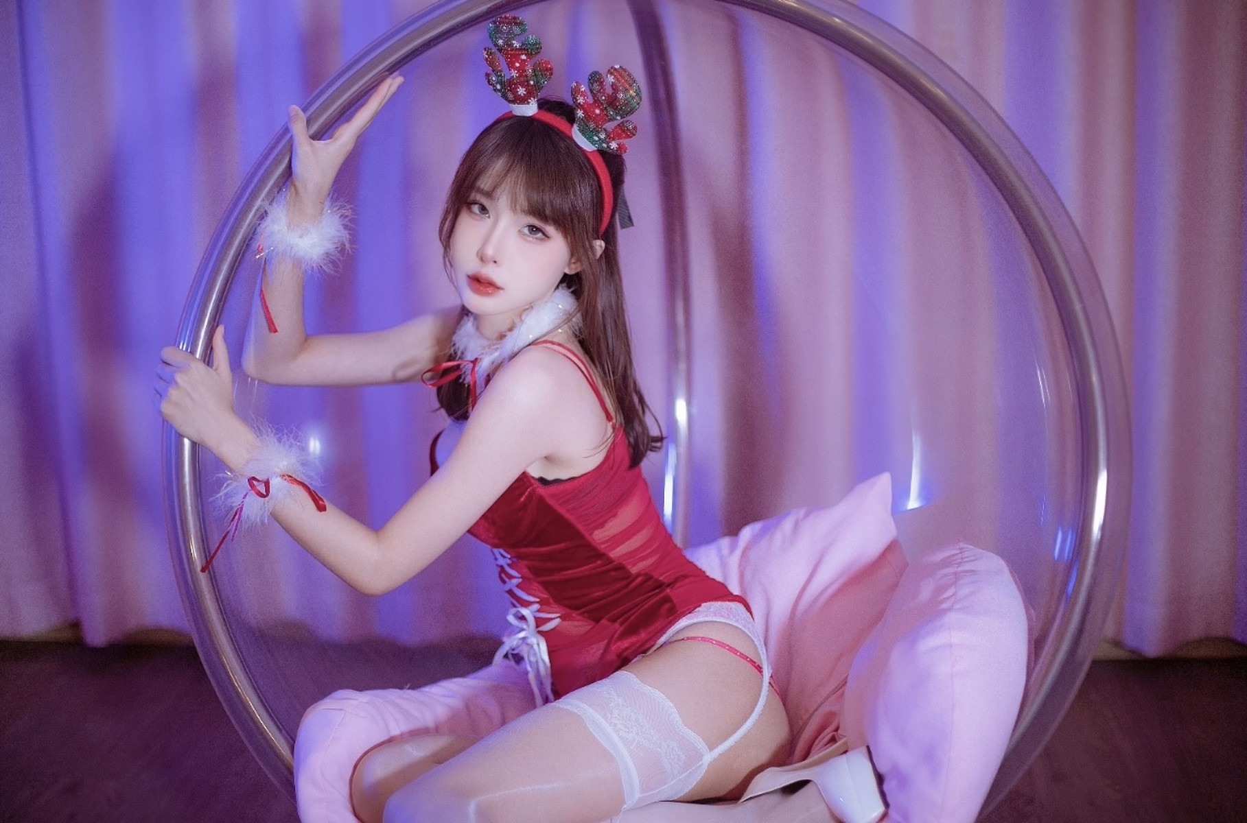 Cosplay-余多多Dudu-圣诞特辑-09-24