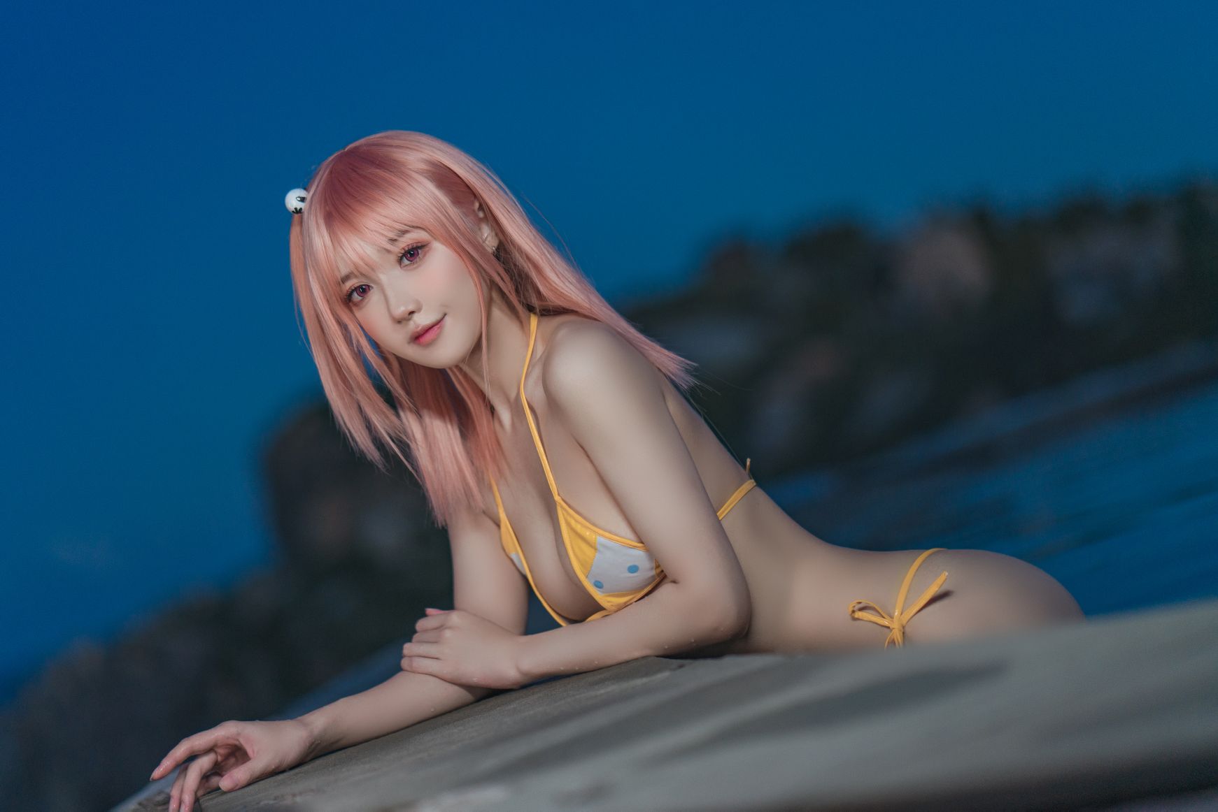 阿包也是兔娘---生或死联动-碧蓝航线-穗香泳装-30P-733MB-02-26