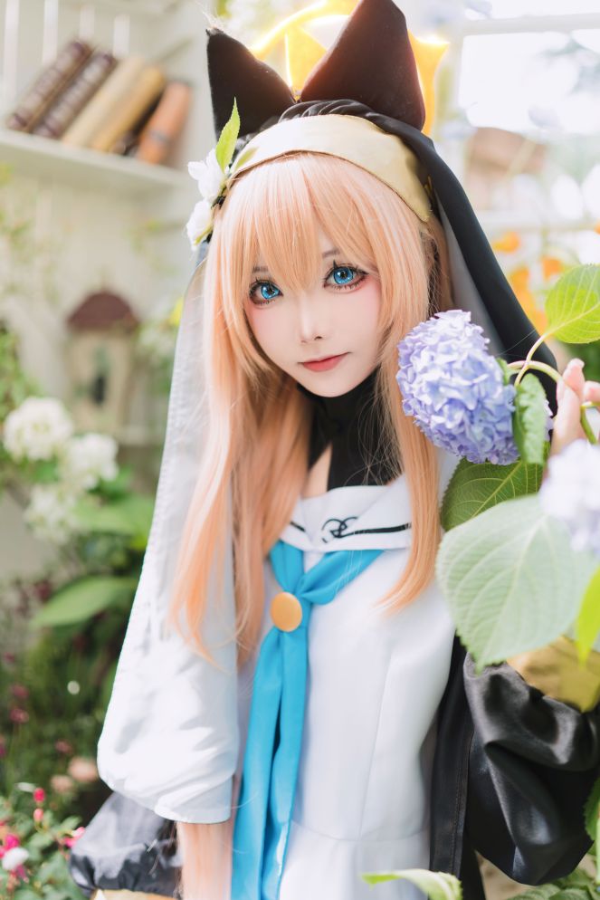 艾西Aiwest-碧蓝档案伊落玛丽-修女-睡衣-体操服-08-31