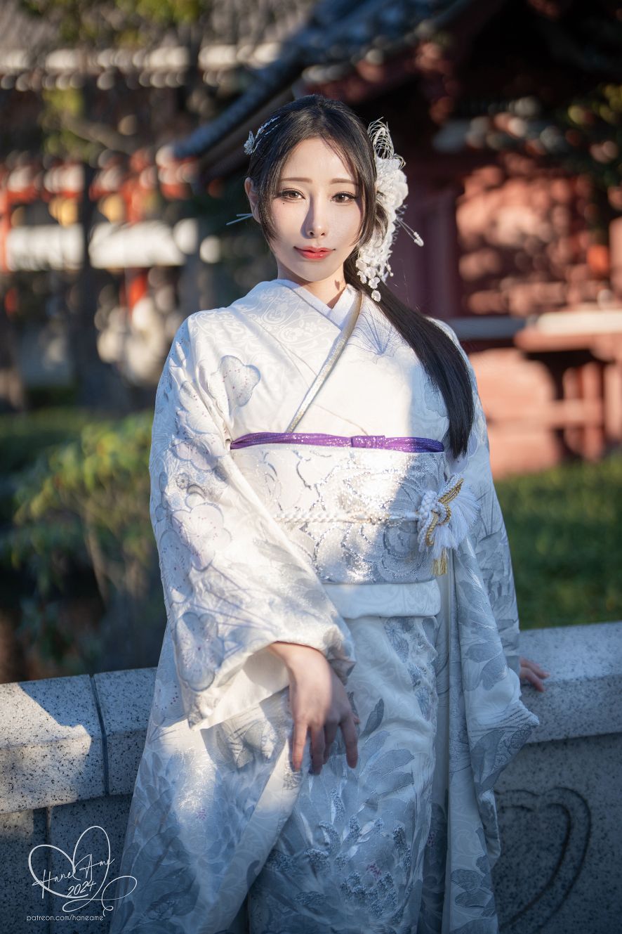 雨波-24年1月Original-2024-New-year-Silver-Kimono-02-04