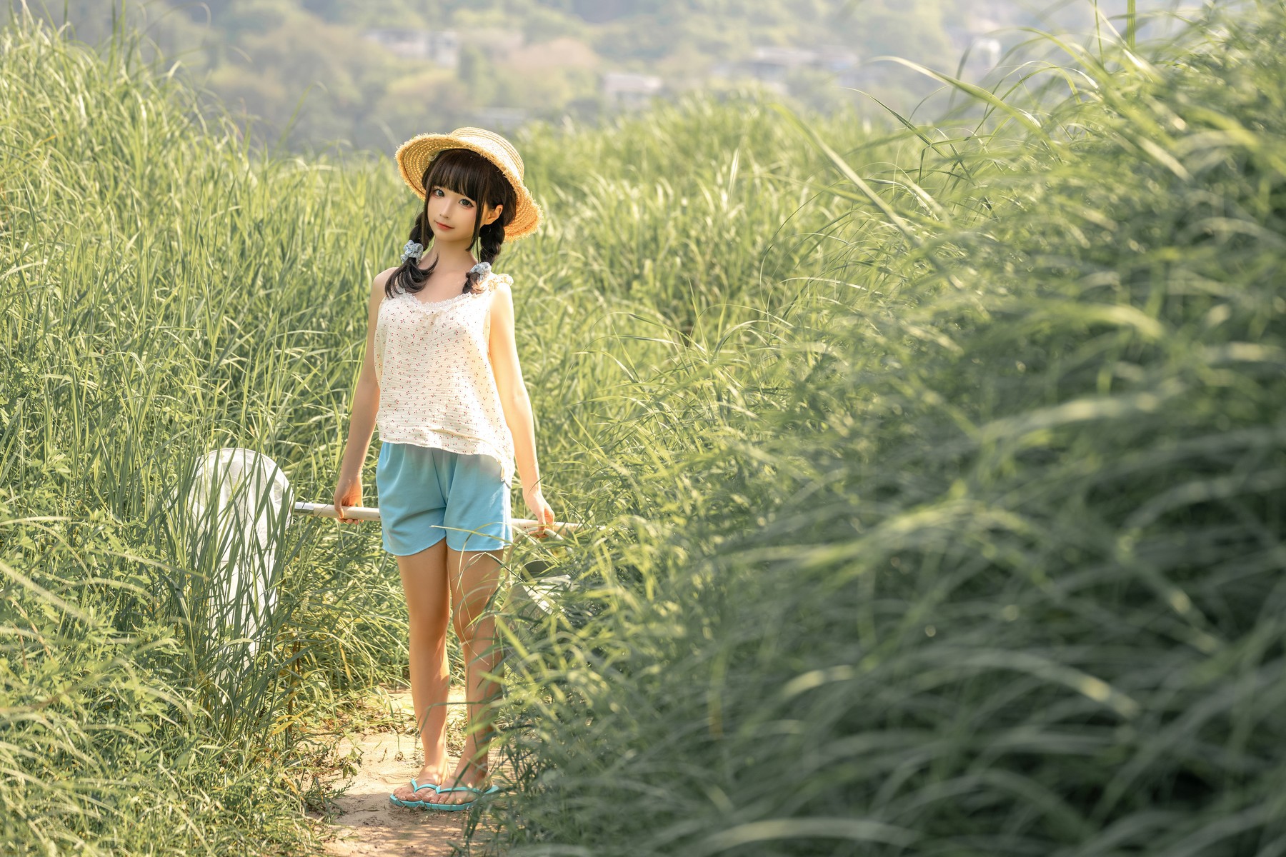 Cosplay-蠢沫沫Chunmomo-乡下妹妹-Set02-01-22