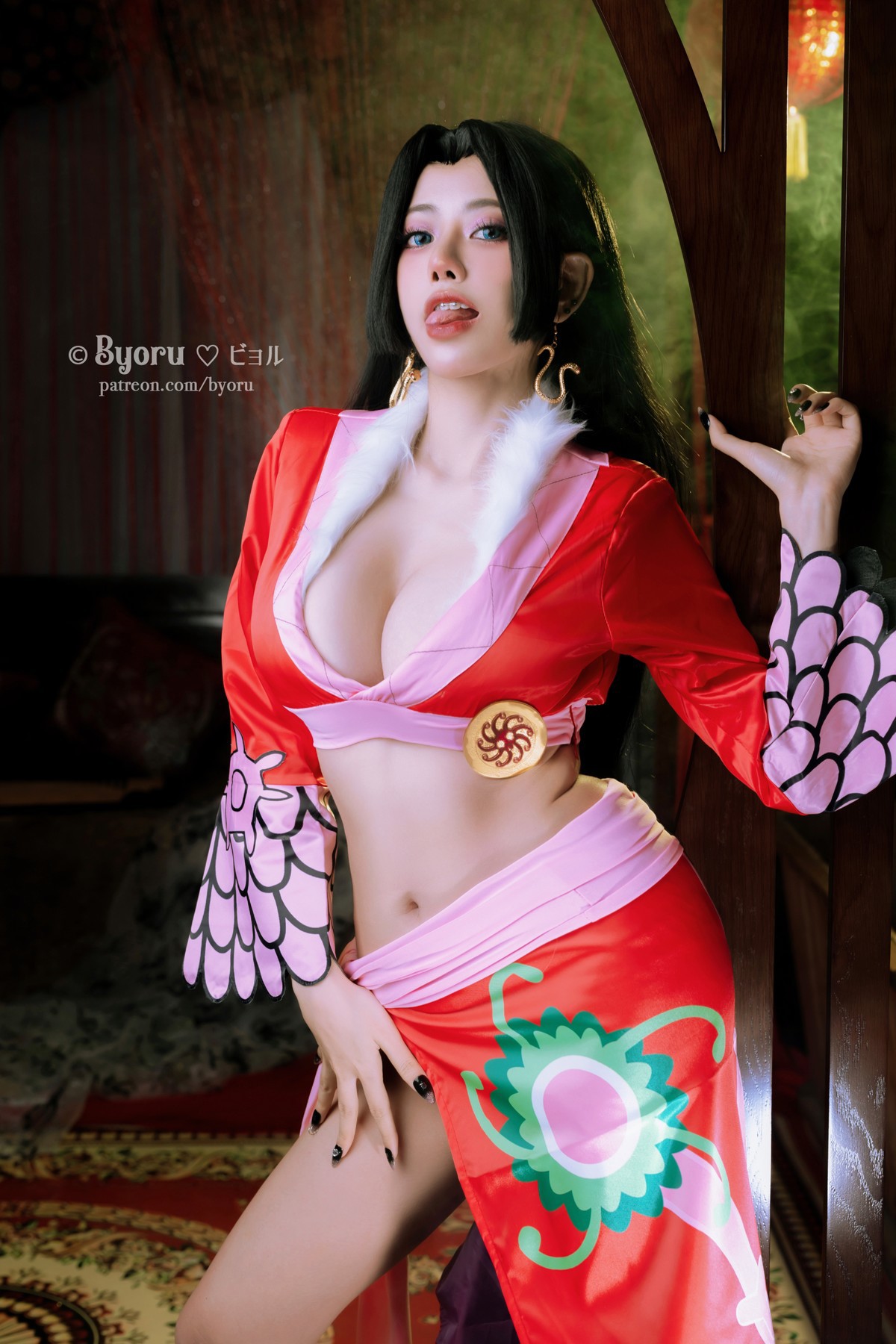 Cosplay-萝莉Byoru-Boa-Hancock-ボアハンコック-01-19