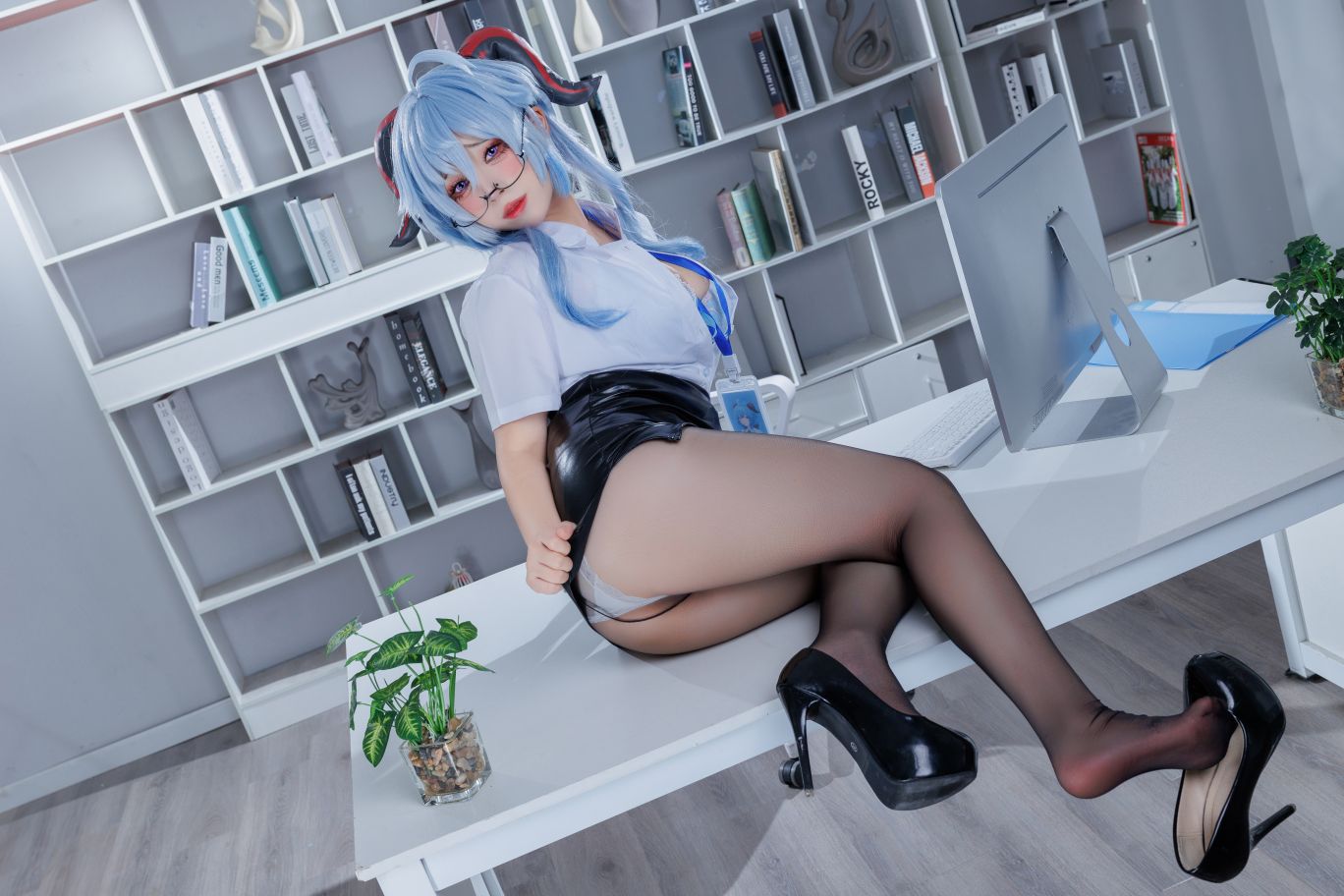 胡桃猫Kurumineko---甘雨OL-06-13