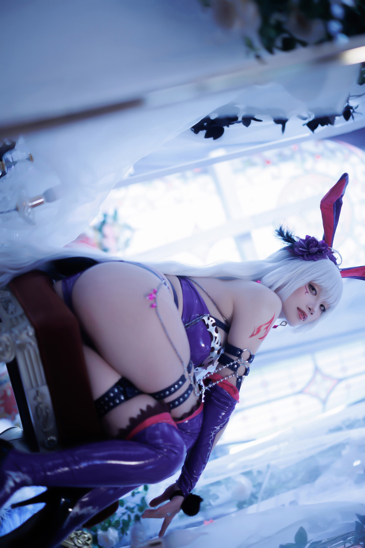 Cosplay-Cien恩恩-黑贞兔女郎泳装-12-20