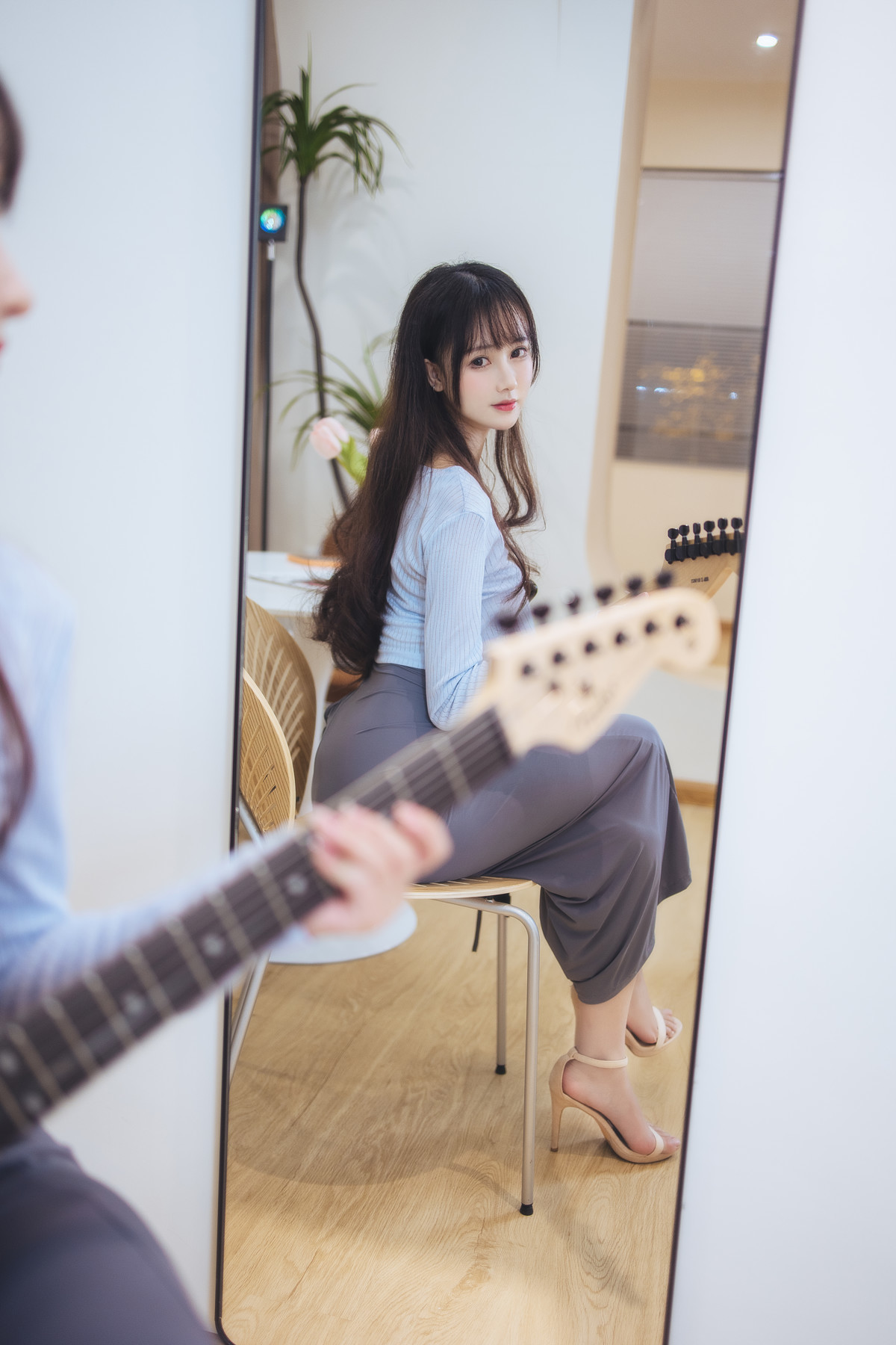 Cosplay-羽生三未-吉他妹妹-05-01