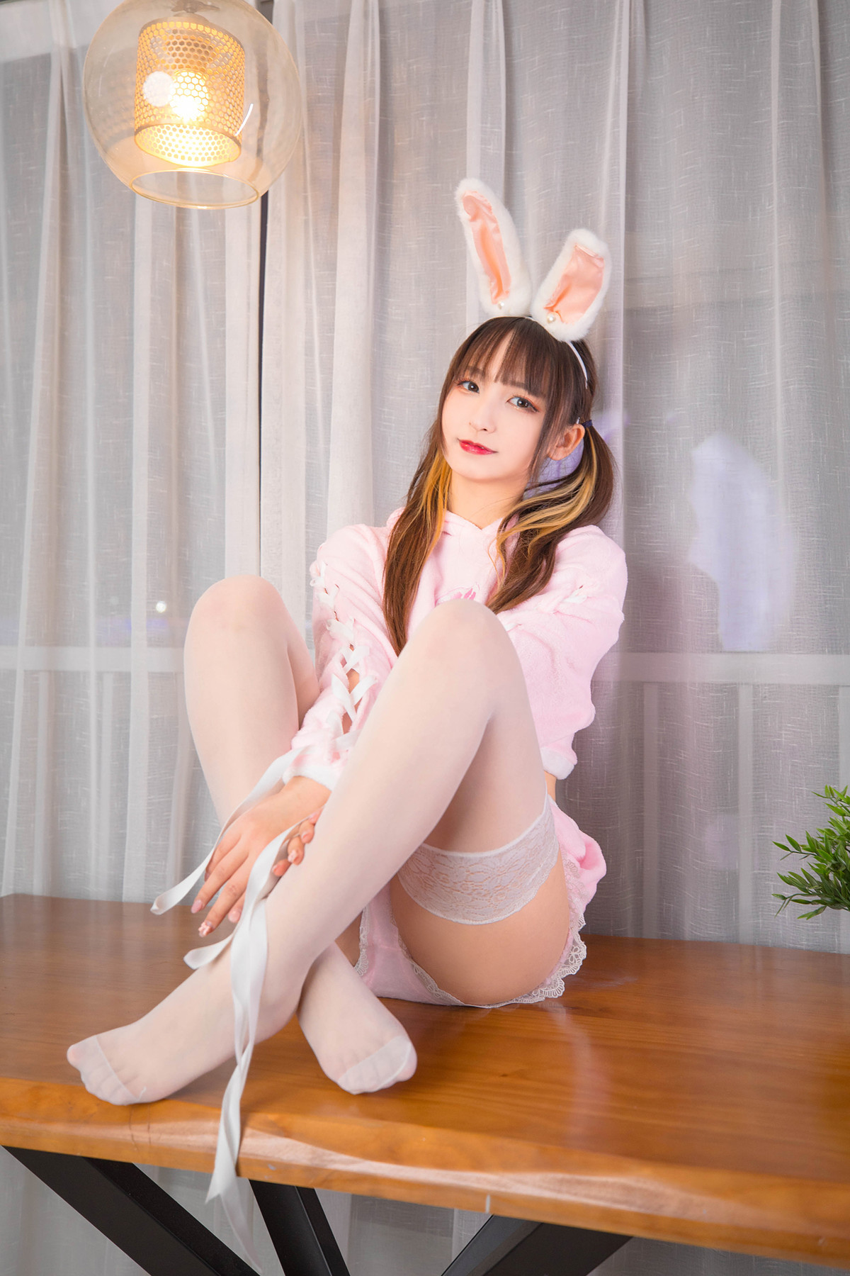 Cosplay-神楽坂真冬-绝对企画-兔子少女-ウサギタイム-Set01-12-02