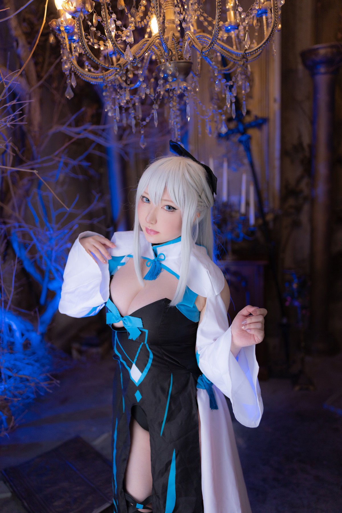 Cosplay-SAKUサク-Morgan-le-Fay-Set03-03-08