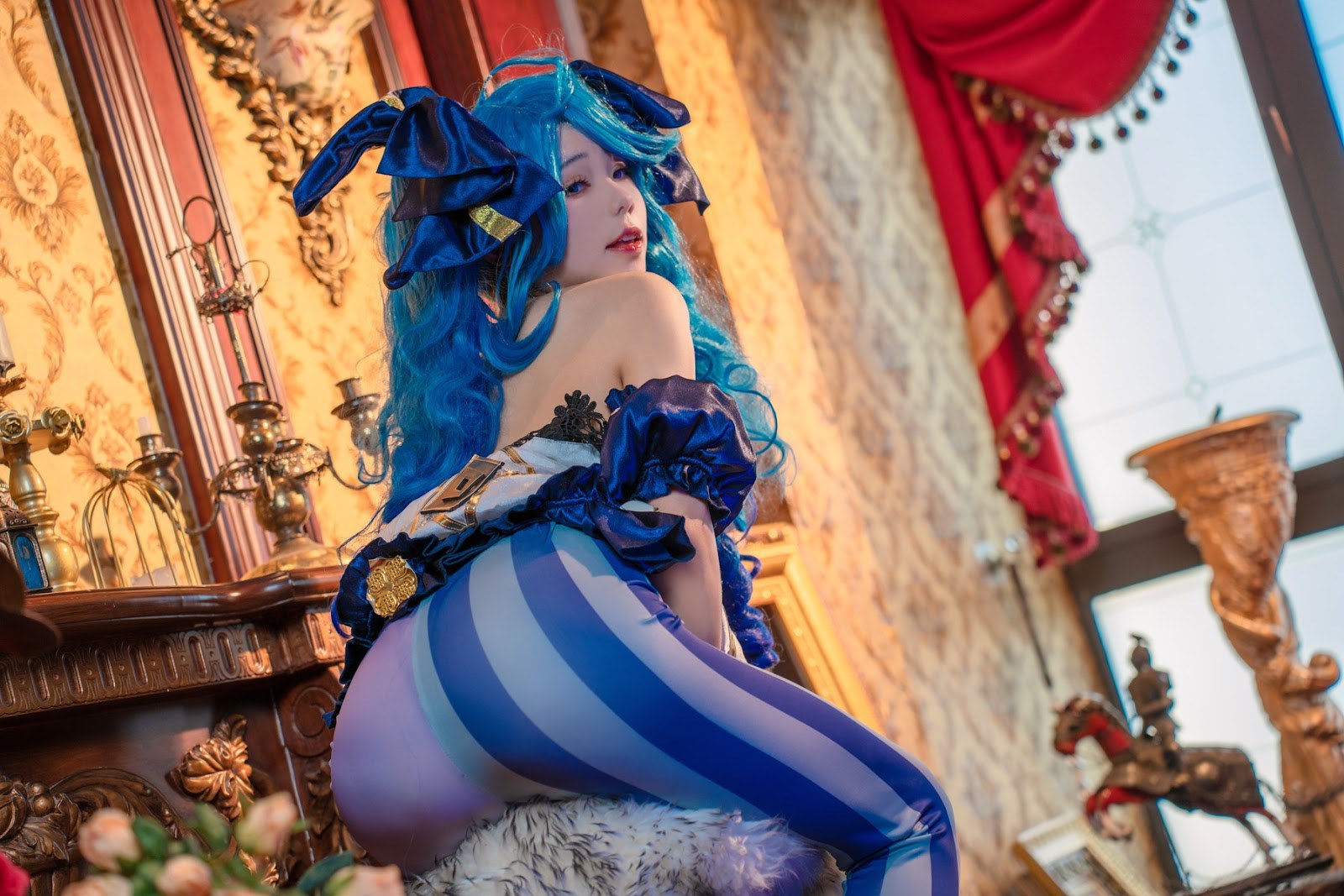 Cosplay-黏黏团子兔-兔兔班车-格温-05-04