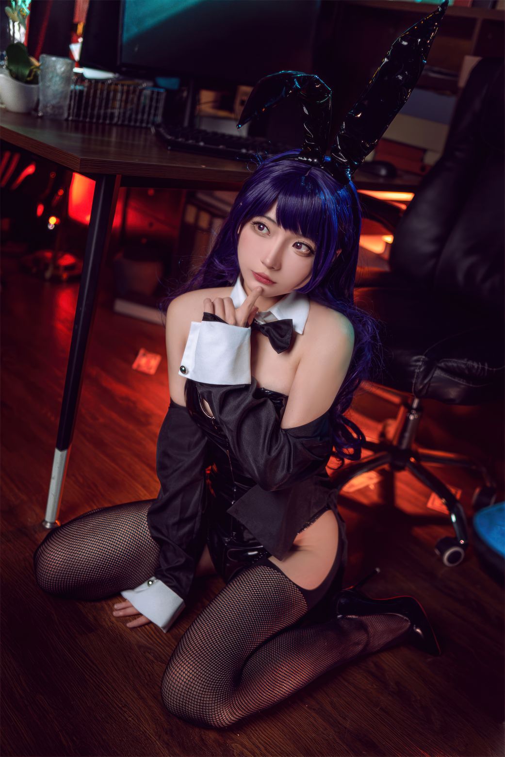 是三不是世w---喜多川海梦-紫发兔女郎-06-21