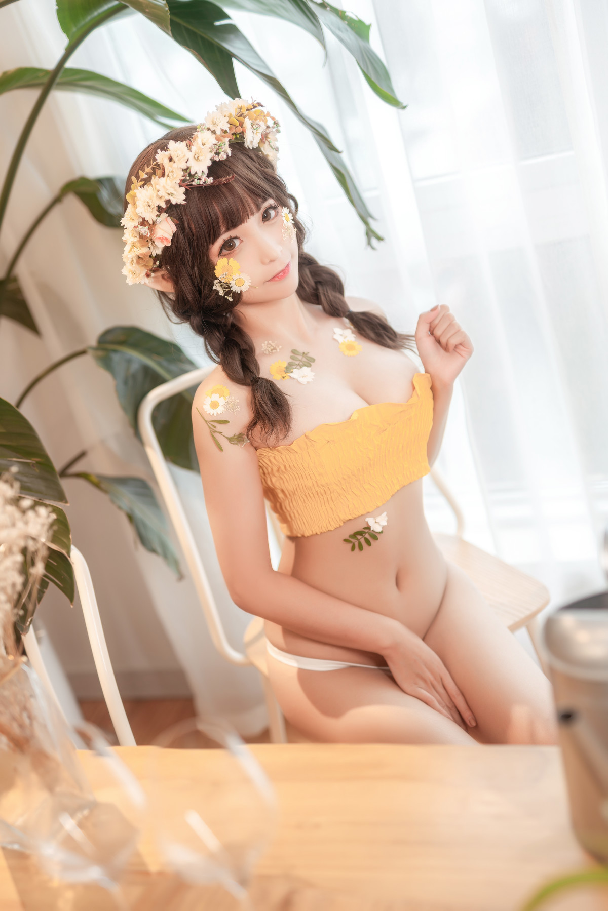Cosplay-蠢沫沫Chunmomo-尖耳国度花精灵-10-12