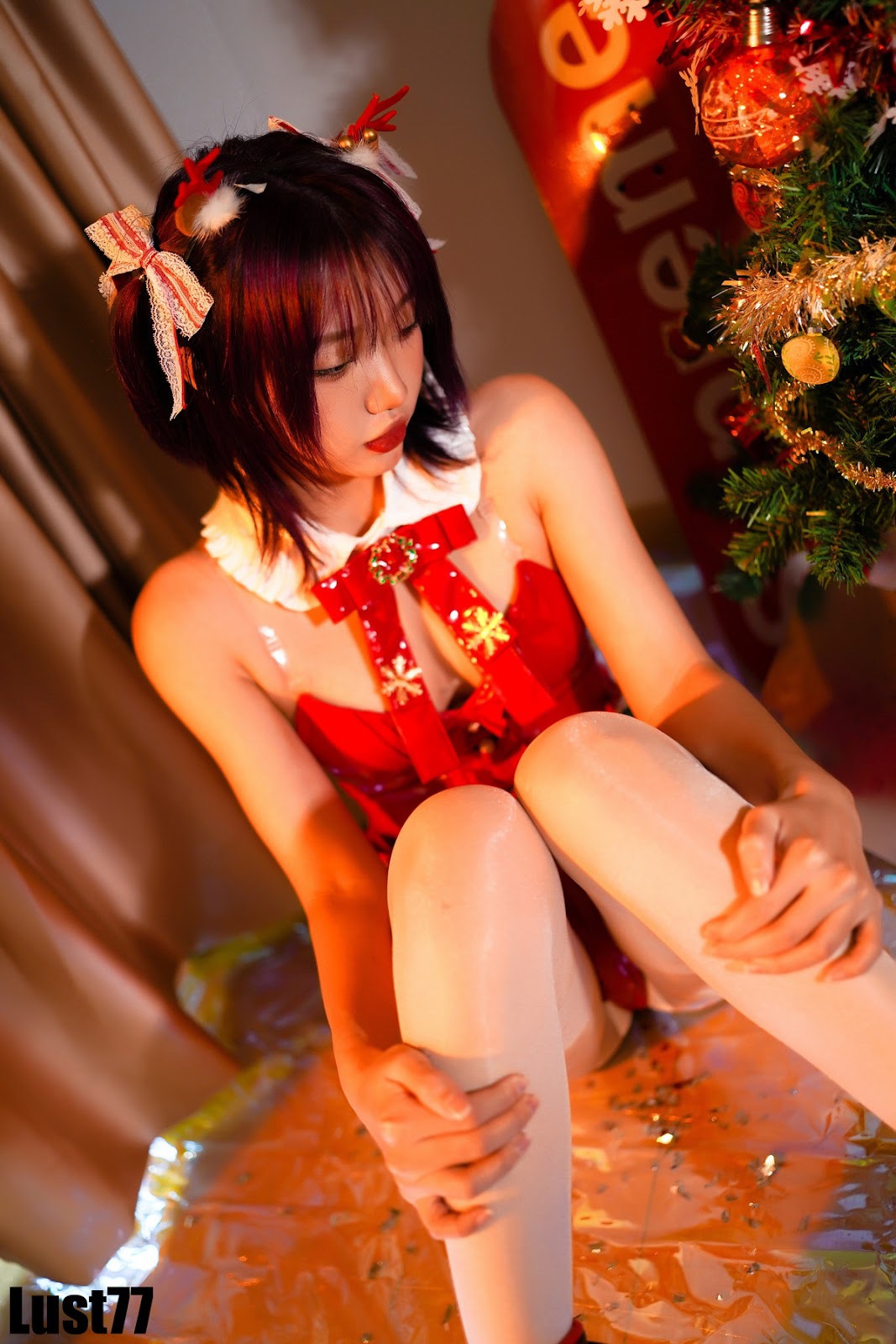 Cosplay-柒柒要乖哦-2021圣诞2-12-10