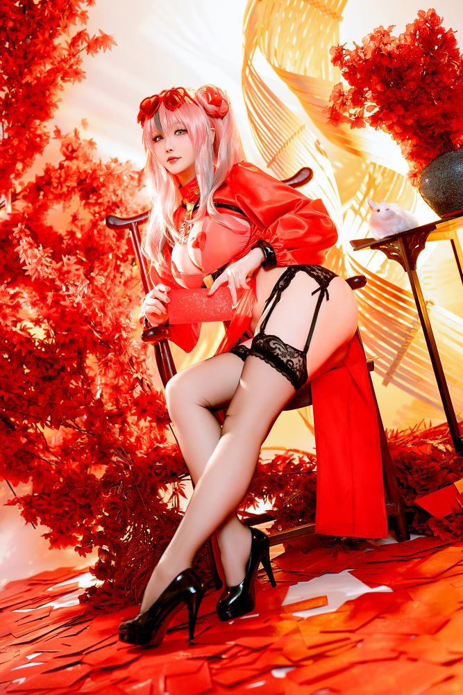 星之迟迟-2024年01月计划C-碧蓝航线-布莱默顿-新年旗袍ver-84P1V-319GB-03-19