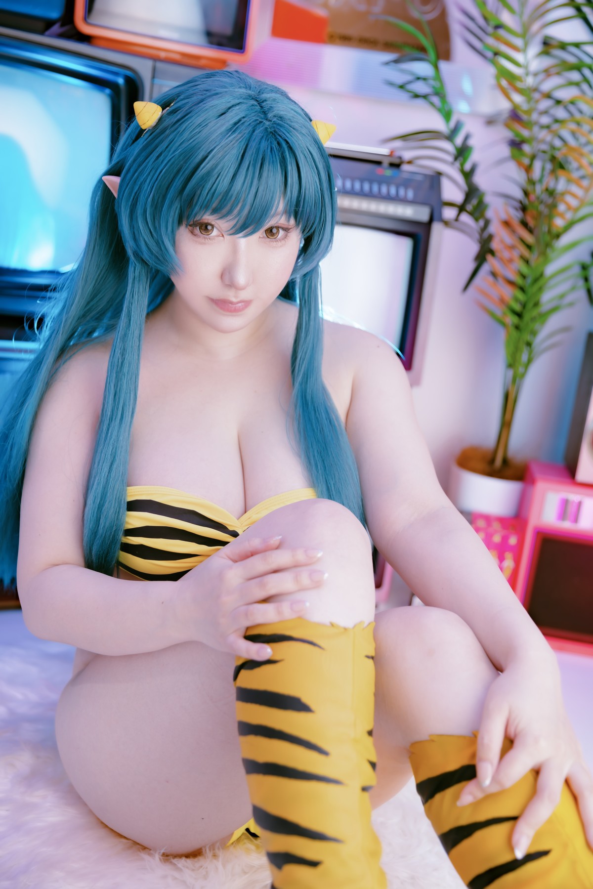 Cosplay-SAKUサク-Lum-ラム-うる星やつら-Set03-02-09