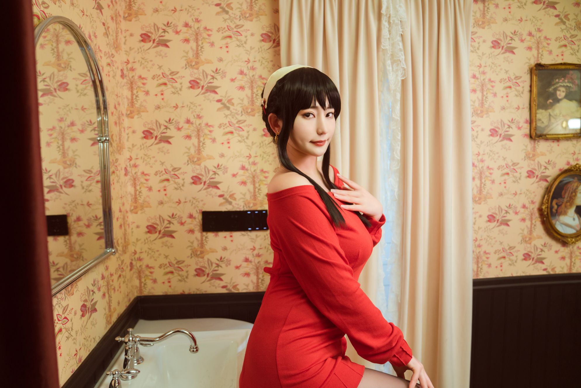 星澜是澜澜叫澜妹呀-约尔红毛衣-76P1V-977MB-02-21