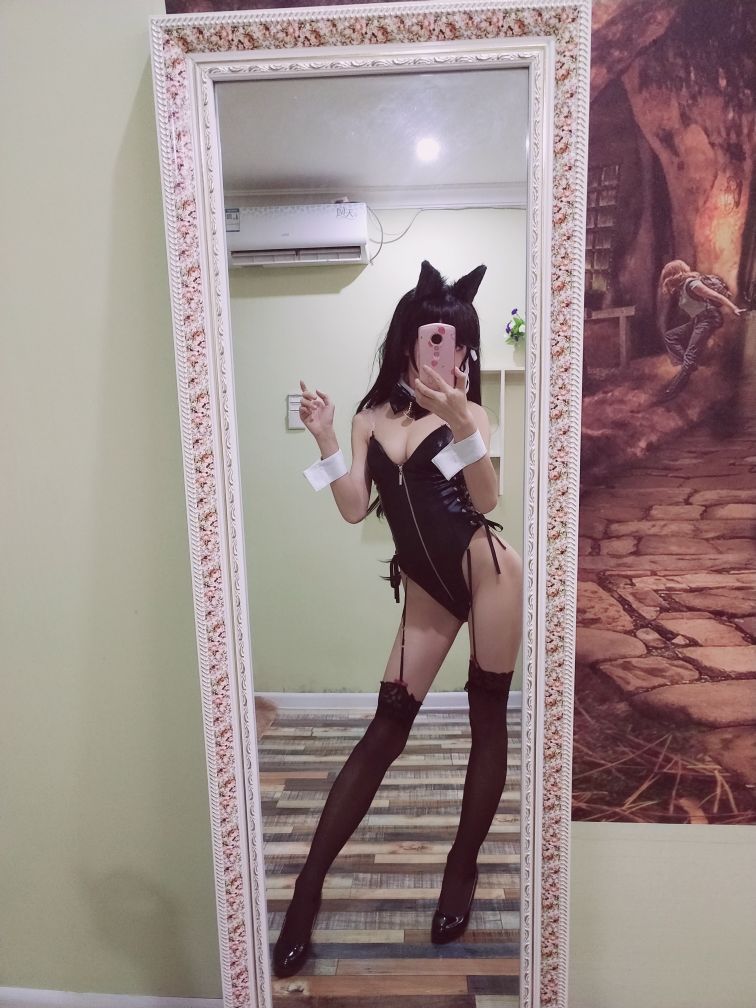 水淼---爱宕-兔女郎-自拍-02-09