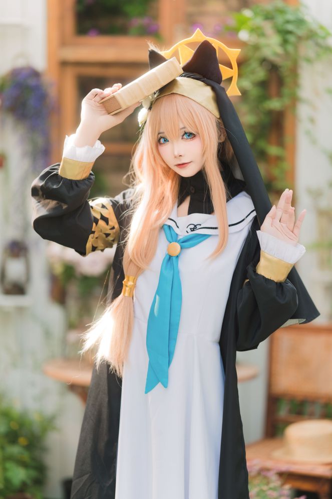 艾西Aiwest-碧蓝档案伊落玛丽-修女-睡衣-体操服-08-31