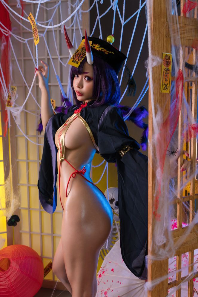 Umeko-J-cosplay-Shuten-Douji-Jiangshi---FateGrand-Order-03-21