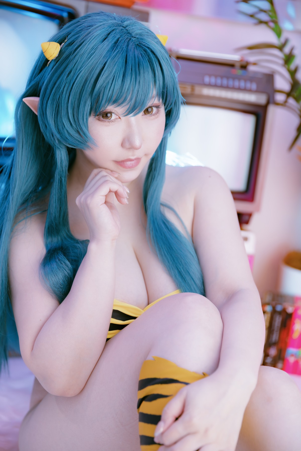 Cosplay-SAKUサク-Lum-ラム-うる星やつら-Set03-02-09