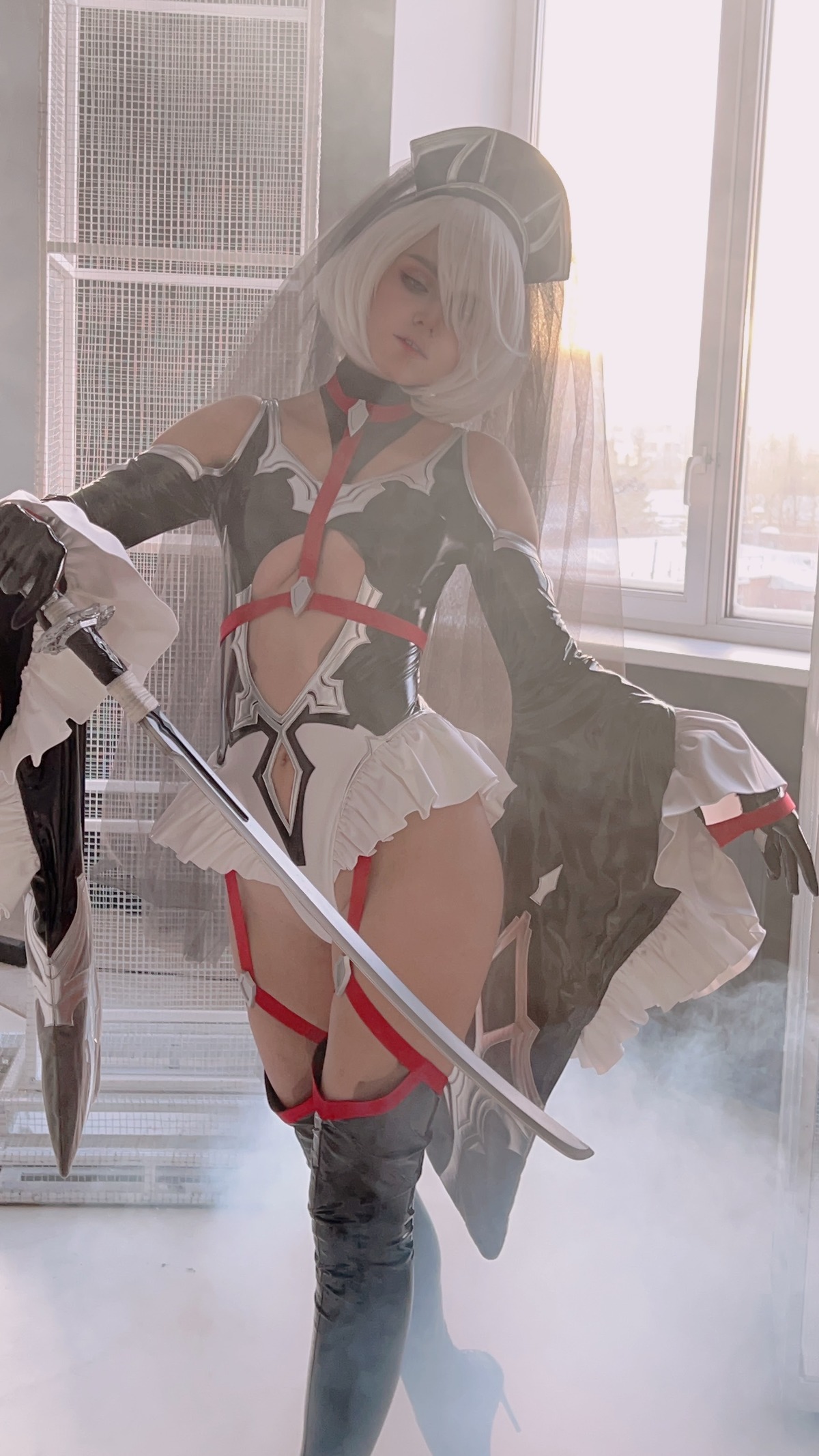 Shirogane-Cosplay-2B-ヨルハ２号Ｂ型-Bride-Ver-01-28