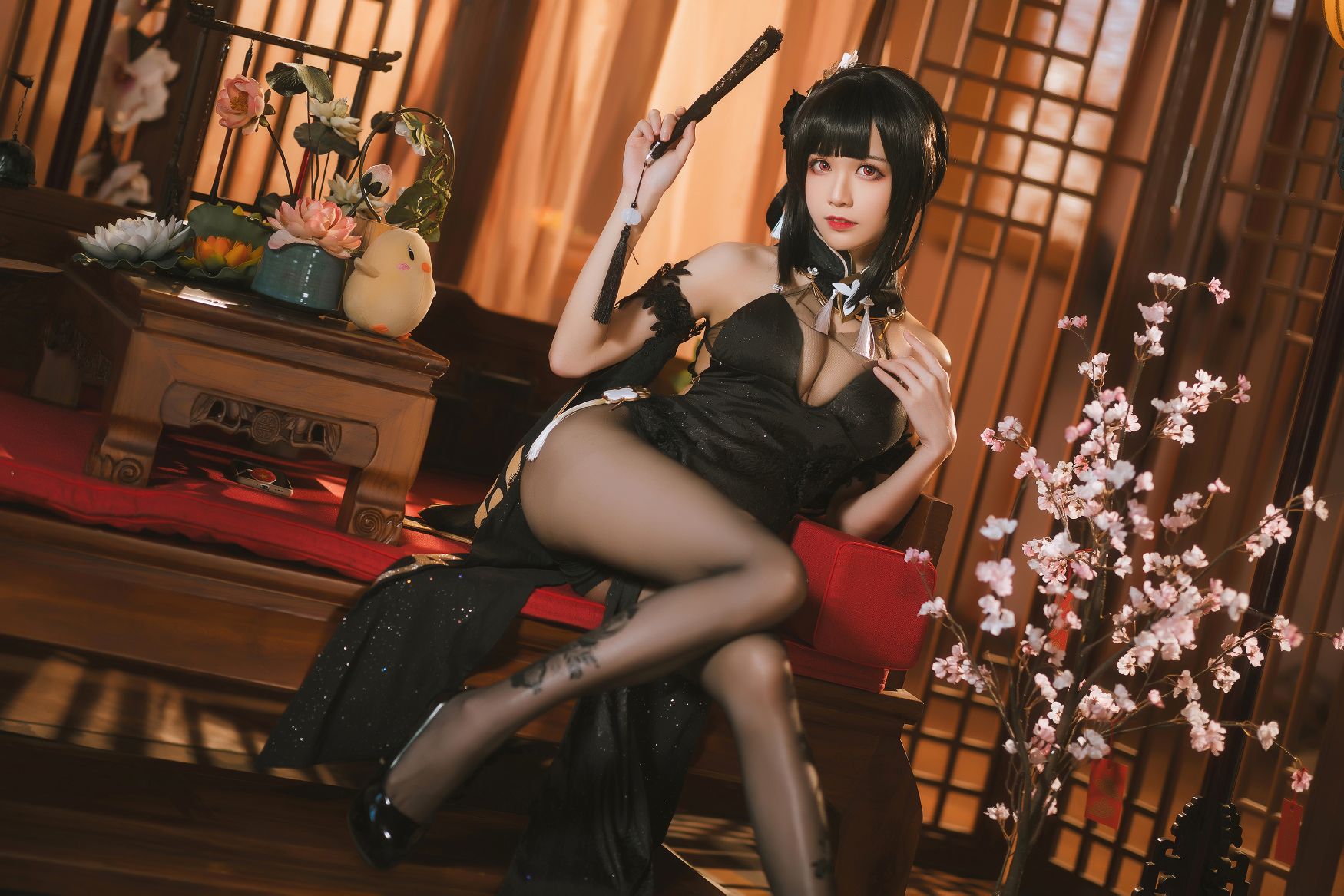 Tomoyo酱-碧蓝航线-镇海旗袍27P-160MB-02-07