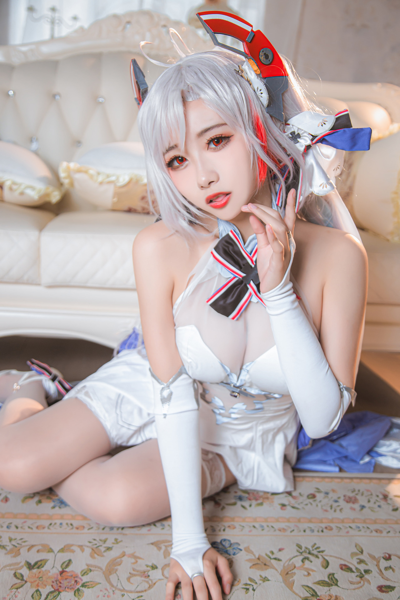 Momoko葵葵-Prinz-Eugen-欧根亲王-花嫁-Bride-Ver-09-23