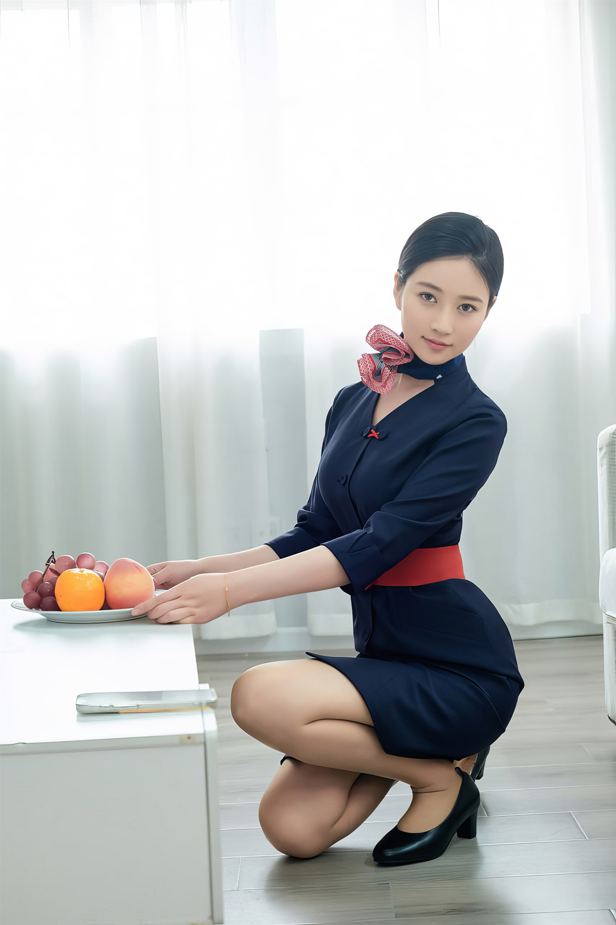 年年Nnian-空姐-038-炽天使-Set01-08-19