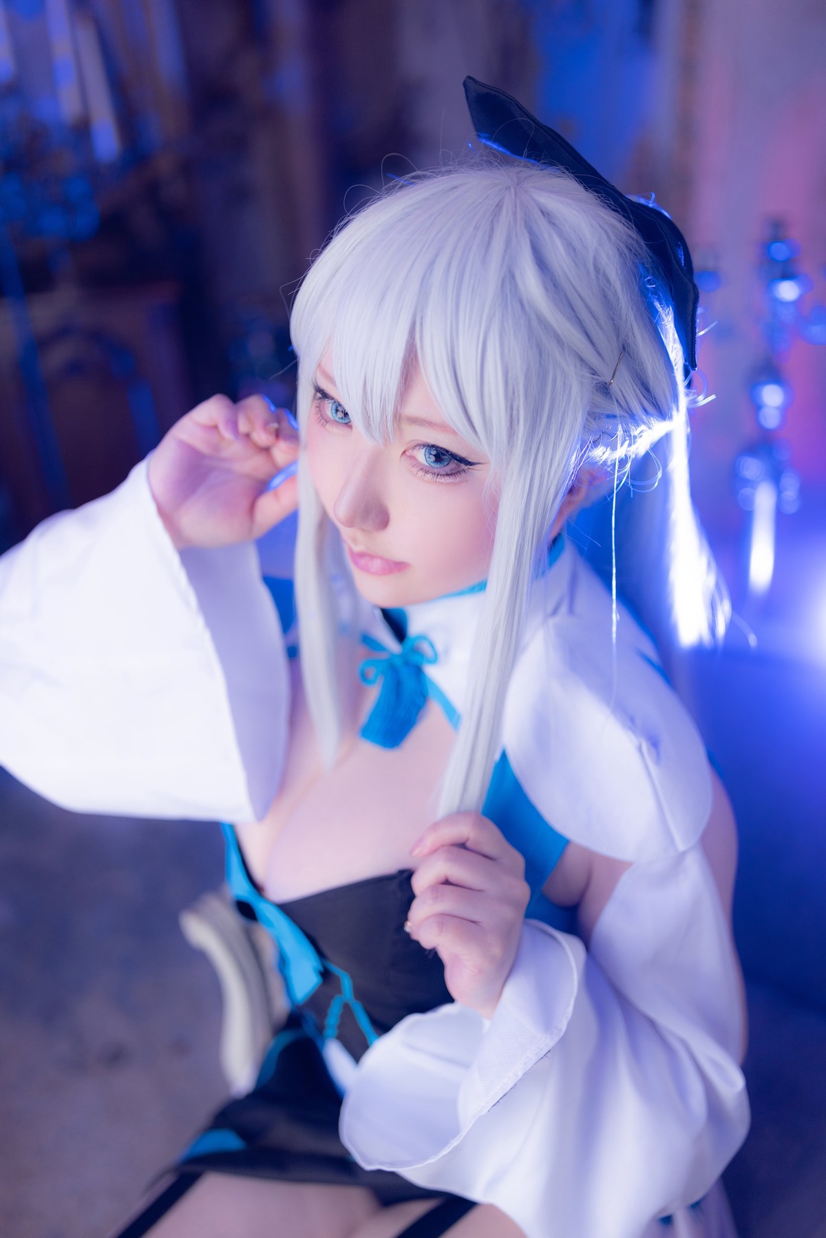 Cosplay-SAKUサク-Morgan-le-Fay-Set01-08-27
