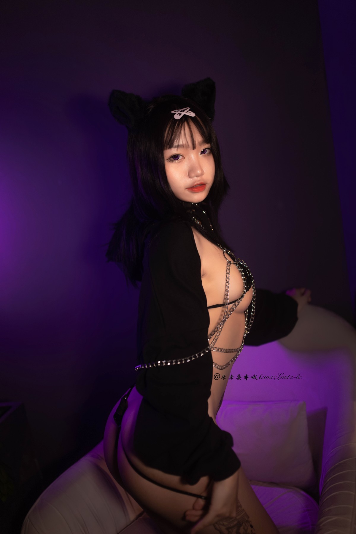 Cosplay-柒柒要乖哦-魅魔出差-08-28