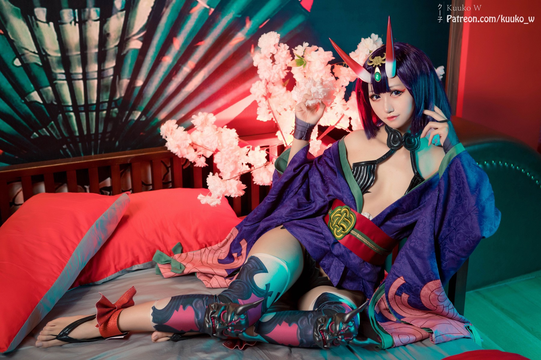 Cosplay-KuukoW-クー子-Shuten-Douji-03-07