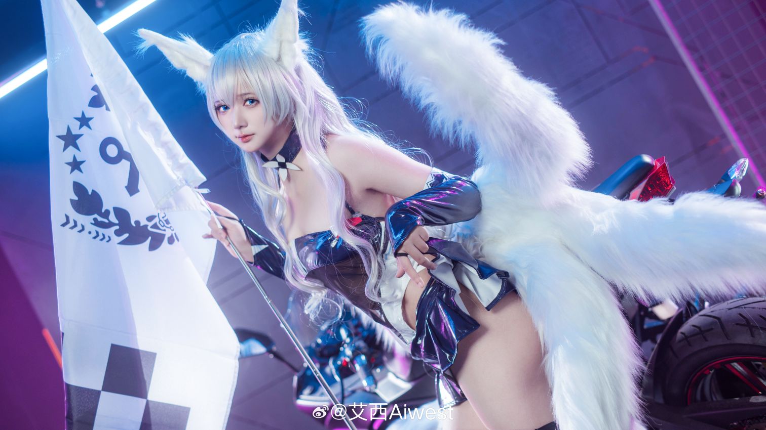 艾西Aiwest---喜欢爱理吗-碧蓝航线-巴尔的摩信浓-赛车女郎-56P-524MB-06-10