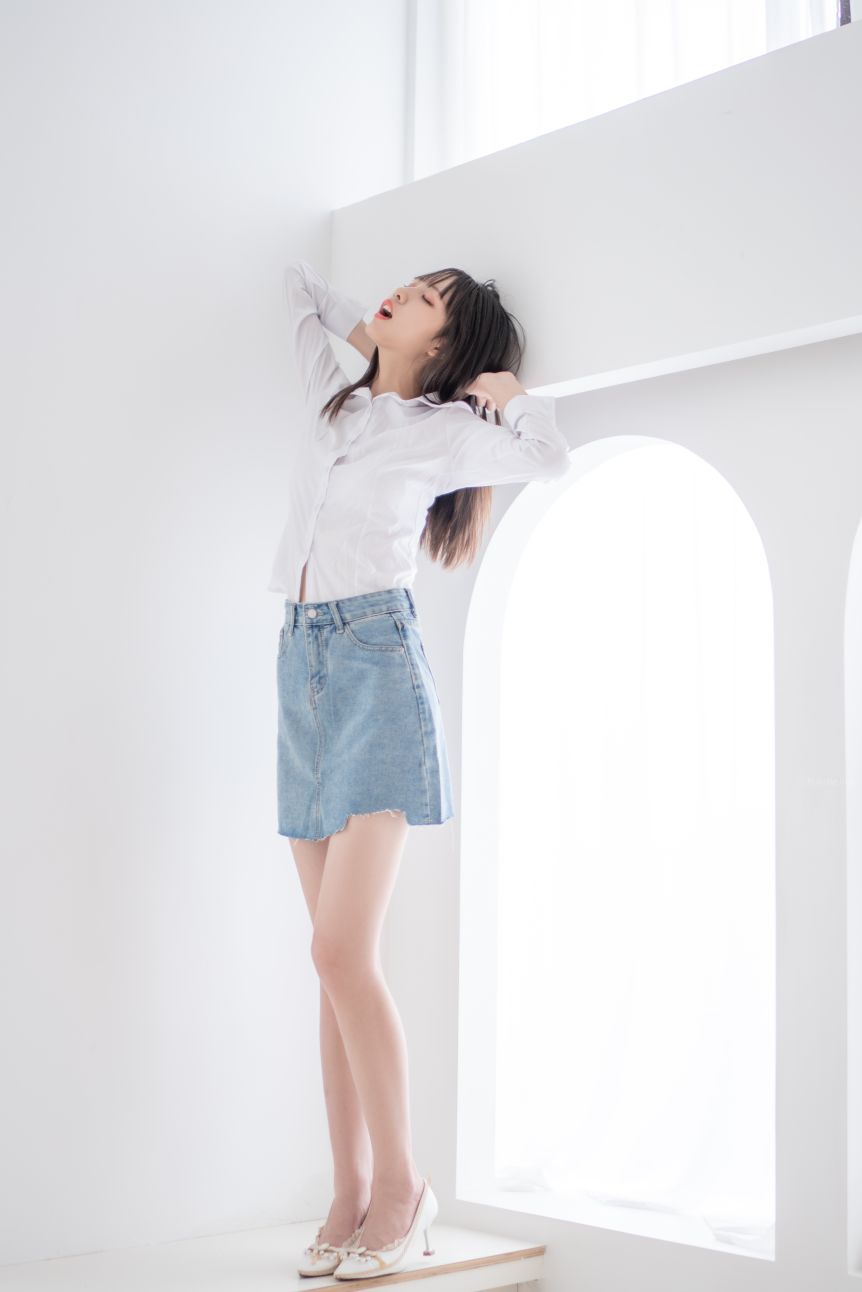 西瓜murmure西瓜少女-2021-04-29-牛仔裙-125P1V-12-19