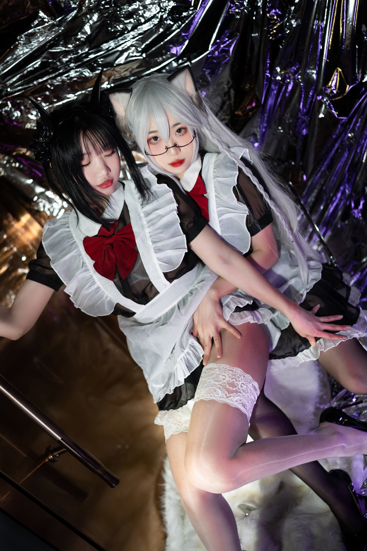 Cosplay-柒柒要乖哦-女仆の惩戒课-Set01-01-30