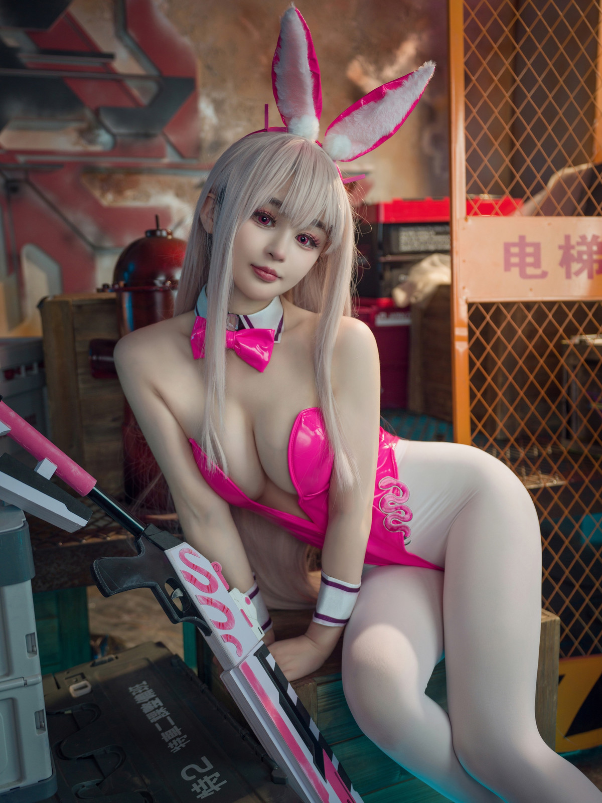 Cosplay-桜井宁宁-Viper-Bunny-毒蛇兔女郎-03-23