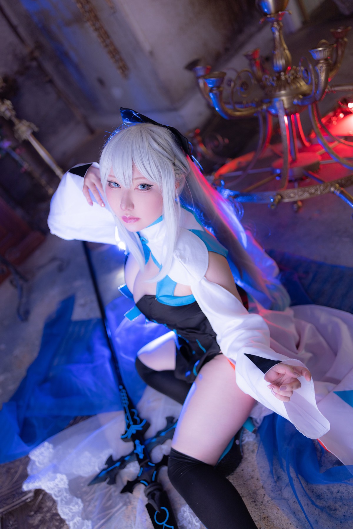 Cosplay-SAKUサク-Morgan-le-Fay-Set01-08-27