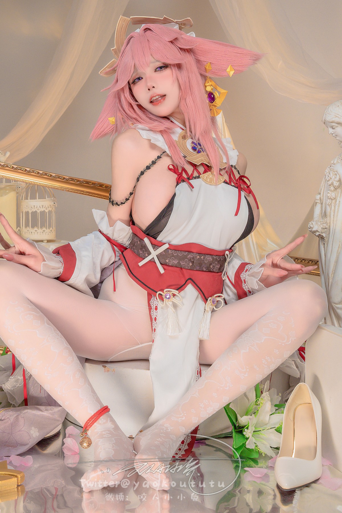 Cosplay-黏黏团子兔-春江水暖-神子贺岁-Set01-12-21