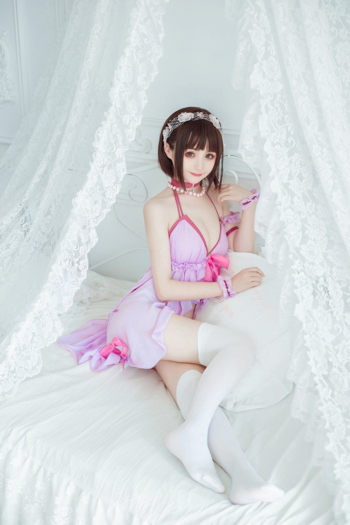 桜井宁宁-Cosplay-加藤惠-Megumi-Kato-09-22