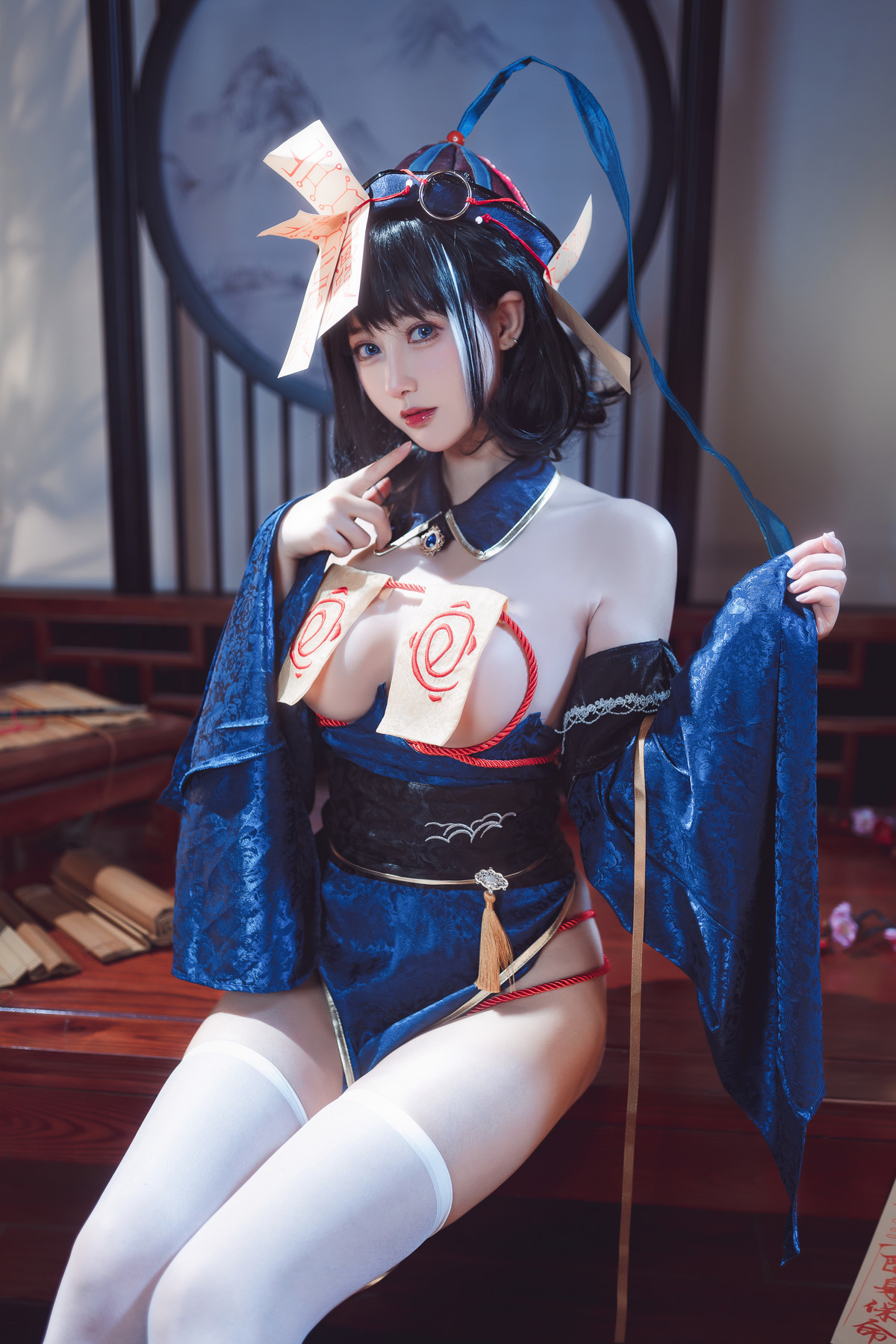 Cosplay-羽生三未-华甲欢庆僵尸三未全-10-22