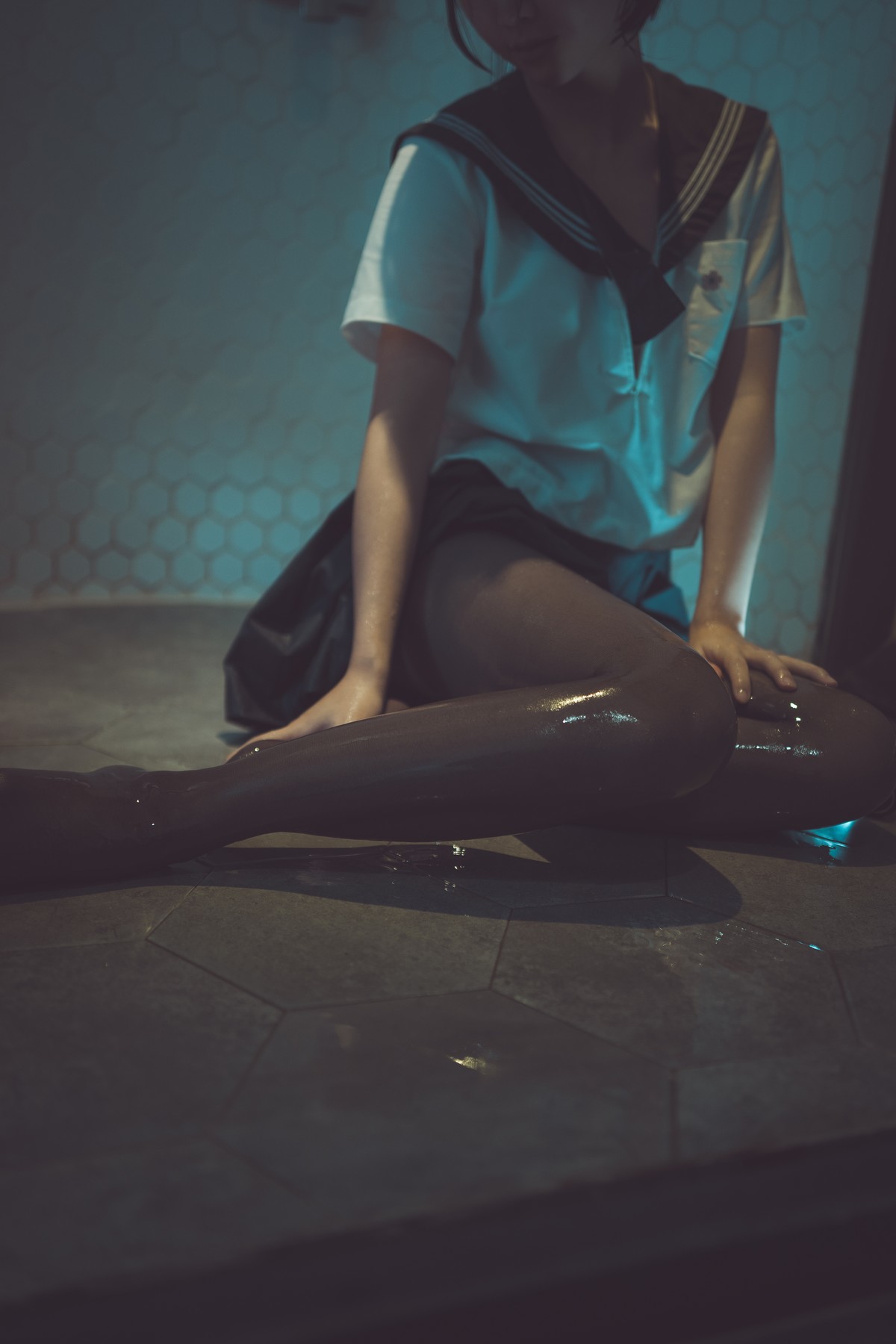 Cosplay-面饼仙儿-面饼兔耳jk-08-10