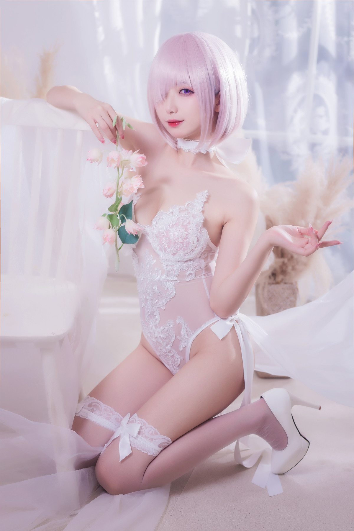 Cosplay-封疆疆v-婚纱玛修-01-19