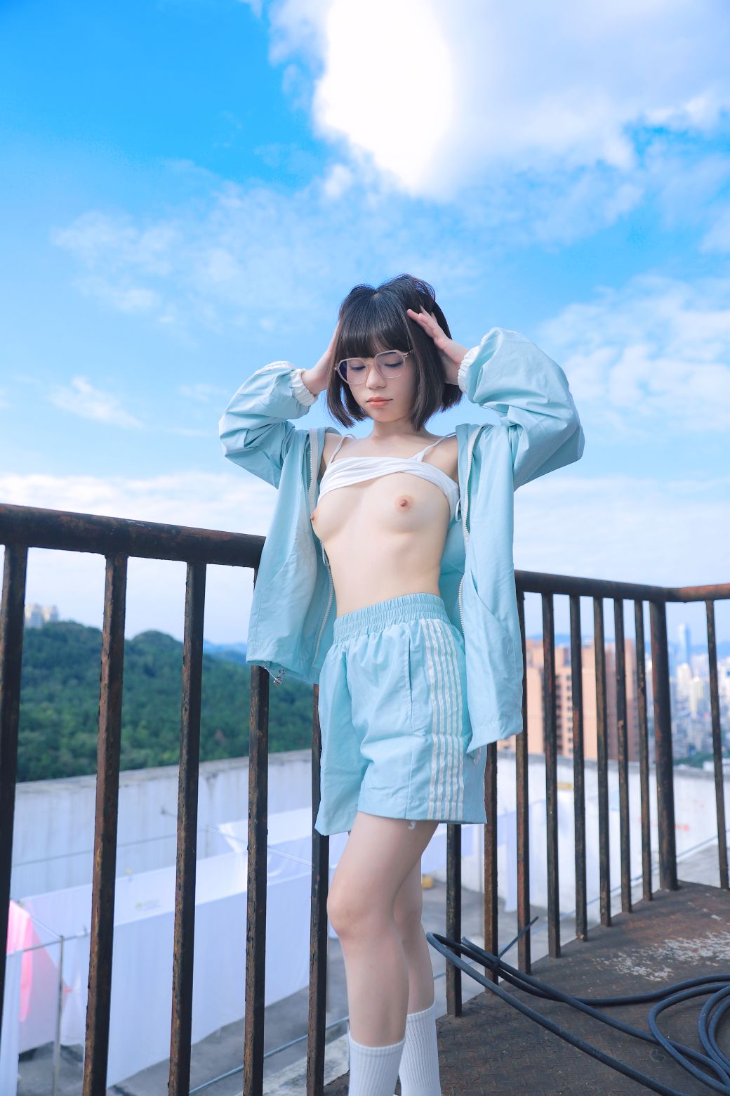 晓晓可可爱---9月-天台-112P-151G-04-09