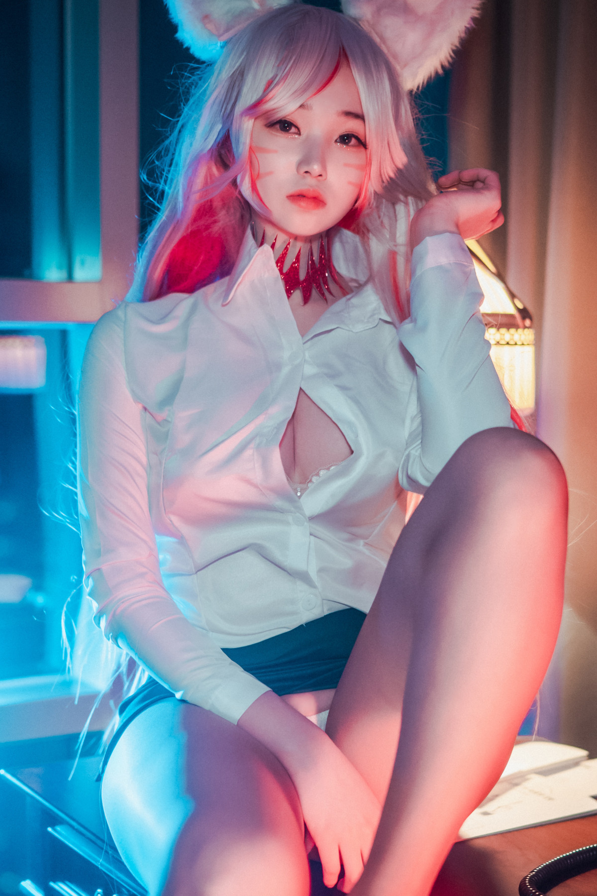 Bambi-밤비-DJAWA-Kumiho-in-the-Office-Set01-03-24