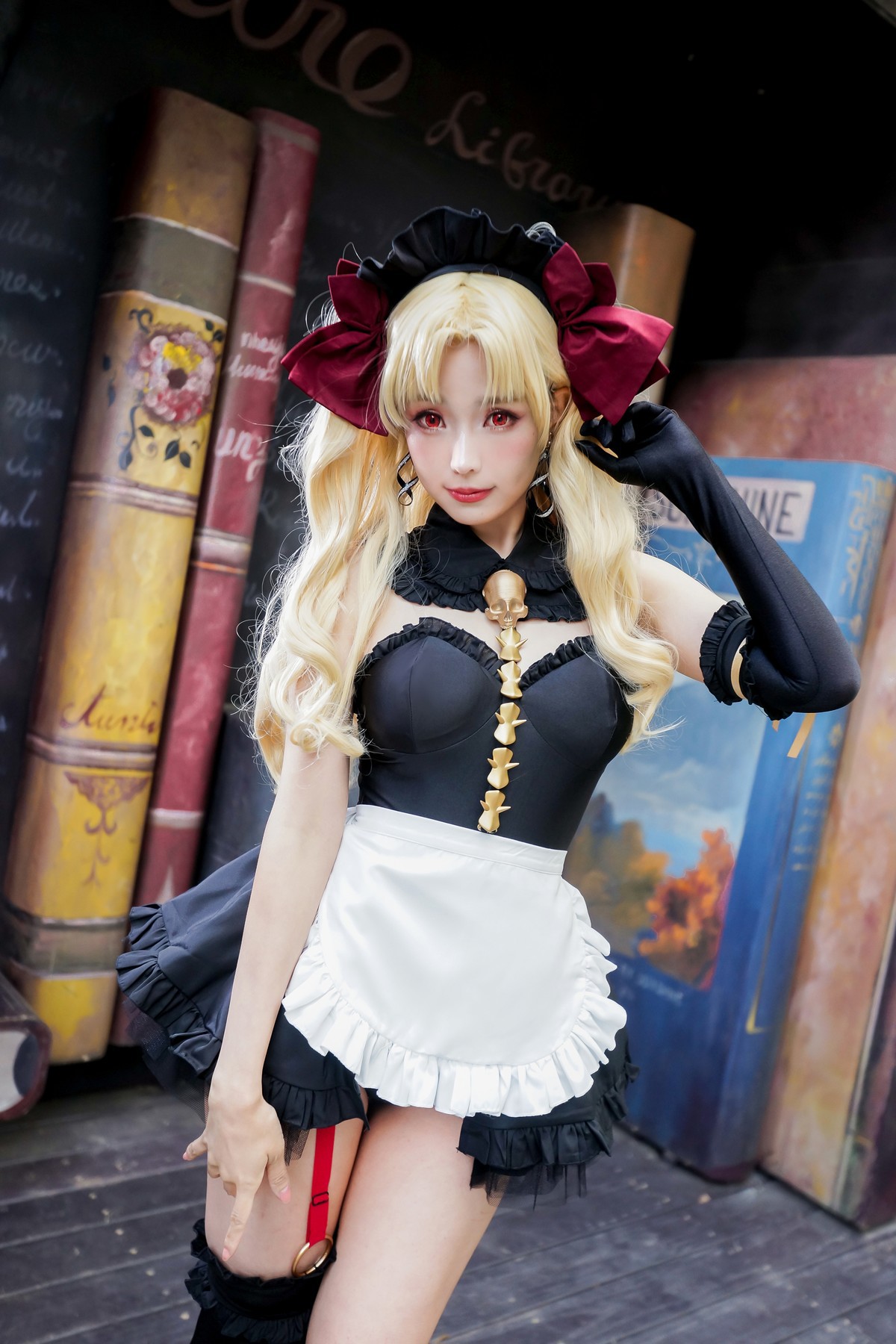 Cosplay-ElyEE子-远坂凛-女仆-09-20