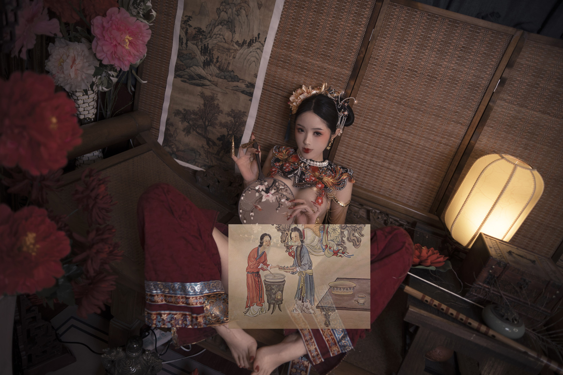 Cosplay-钛合金大粑粑-满清服饰-04-08