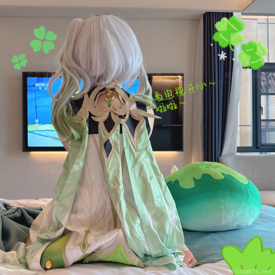 软萌兔兔酱-史莱姆草神-01-28