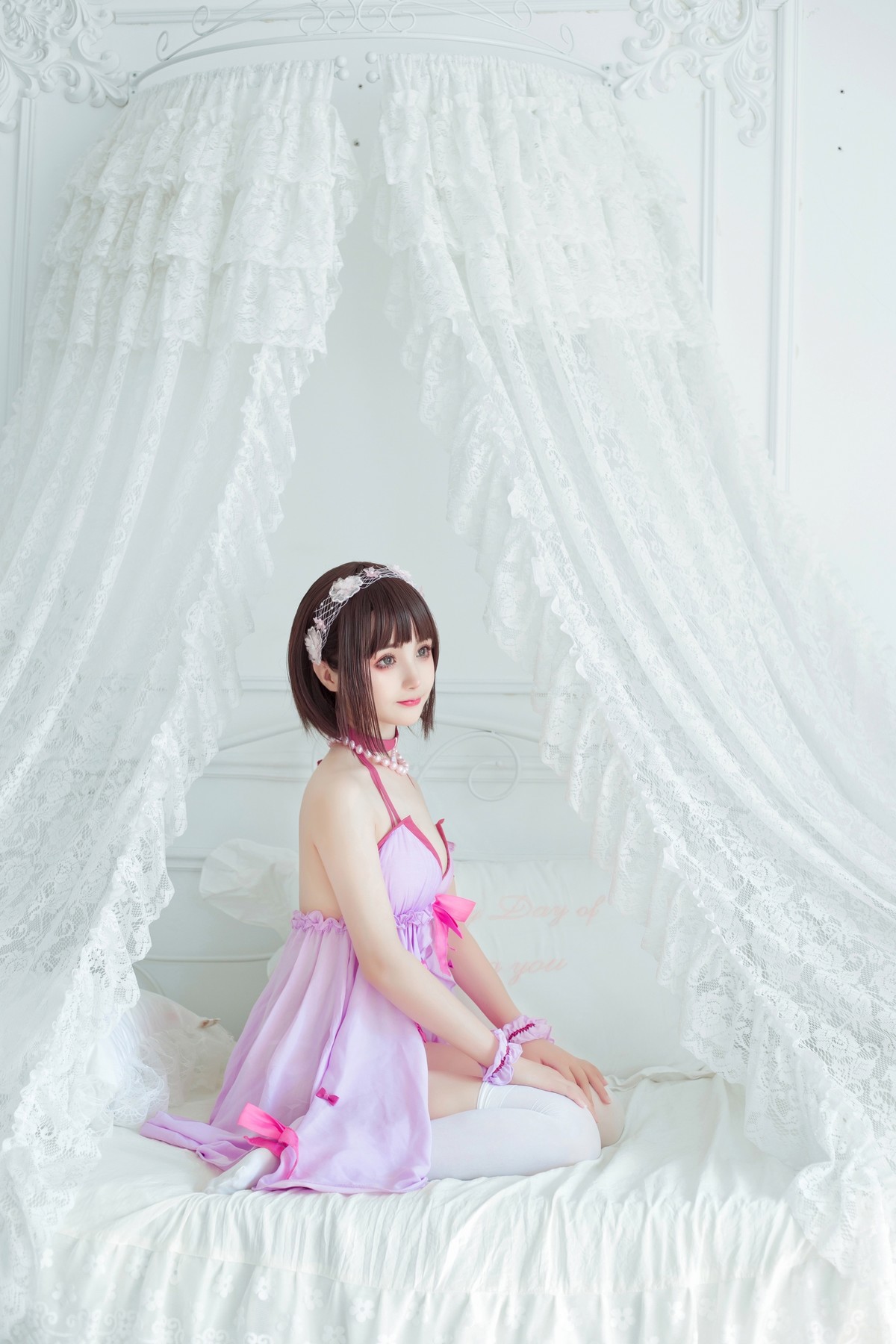 桜井宁宁-Cosplay-加藤惠-Megumi-Kato-09-22