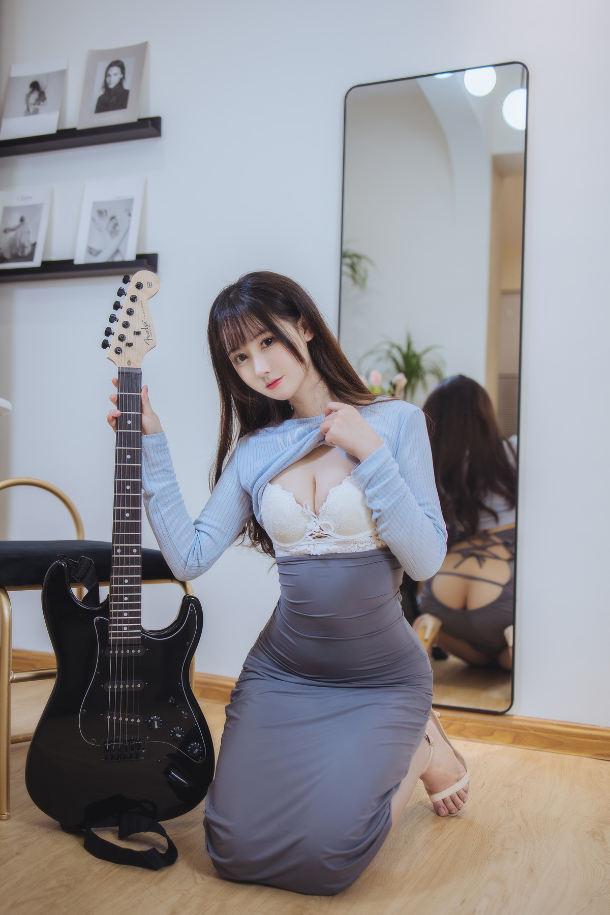 Cosplay-羽生三未-吉他妹妹-05-01